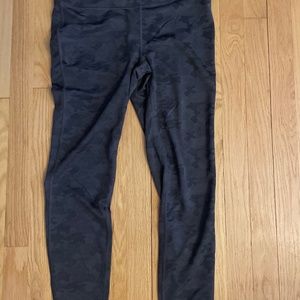 BRAND NEW black camo leggings